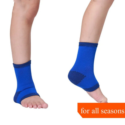 1 Pair Kids Compression Arm Sleeve Basketball Dance Football Knee Brace Sleeve Children Elbow Knee Ankle Protector Guard