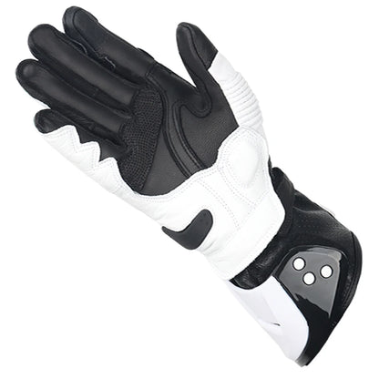 Two-X GP Pro Men's Motorcycle Racing Gloves - Long Leather Sports Protection with Touch Screen
