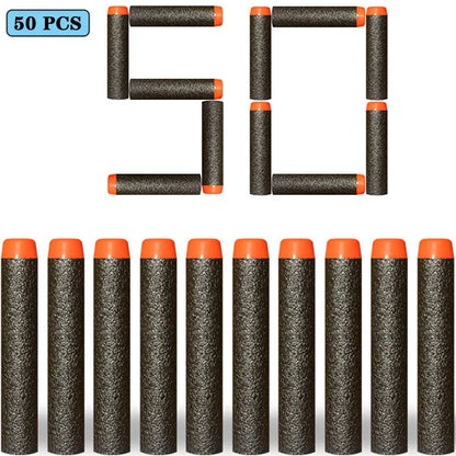 Soft EVA Foam Darts 7.2cm - 100 Pack Refill Bullets for Toy Blasters