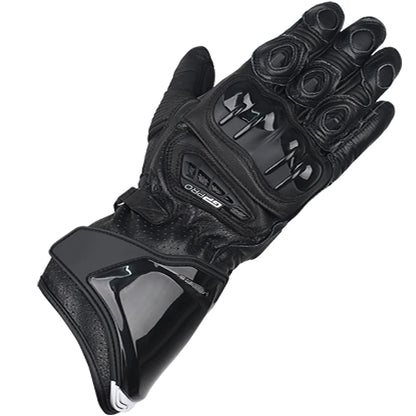 Two-X GP Pro Men's Motorcycle Racing Gloves - Long Leather Sports Protection with Touch Screen