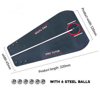 Golf Putter Training Board - Indoor/Outdoor Guided Exercise Trainer PC005