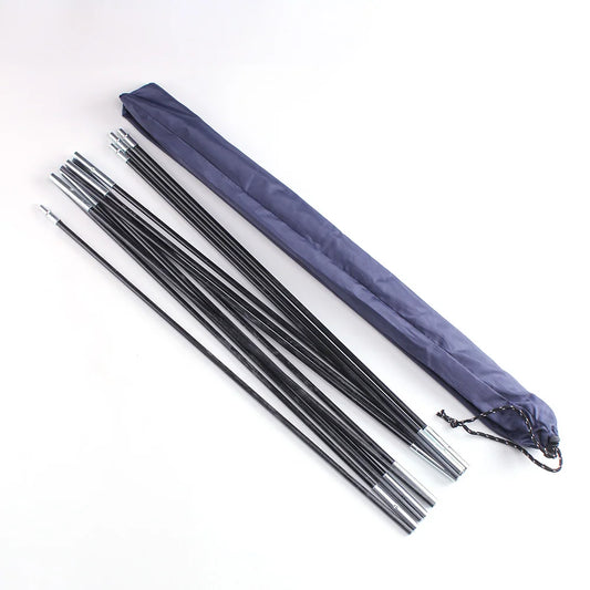 Glass Fiber Tent Arc Poles Replacement - 12-Piece Set (1 Pair) for Camping Tents (3.26m/3.4m/3.9m Options)