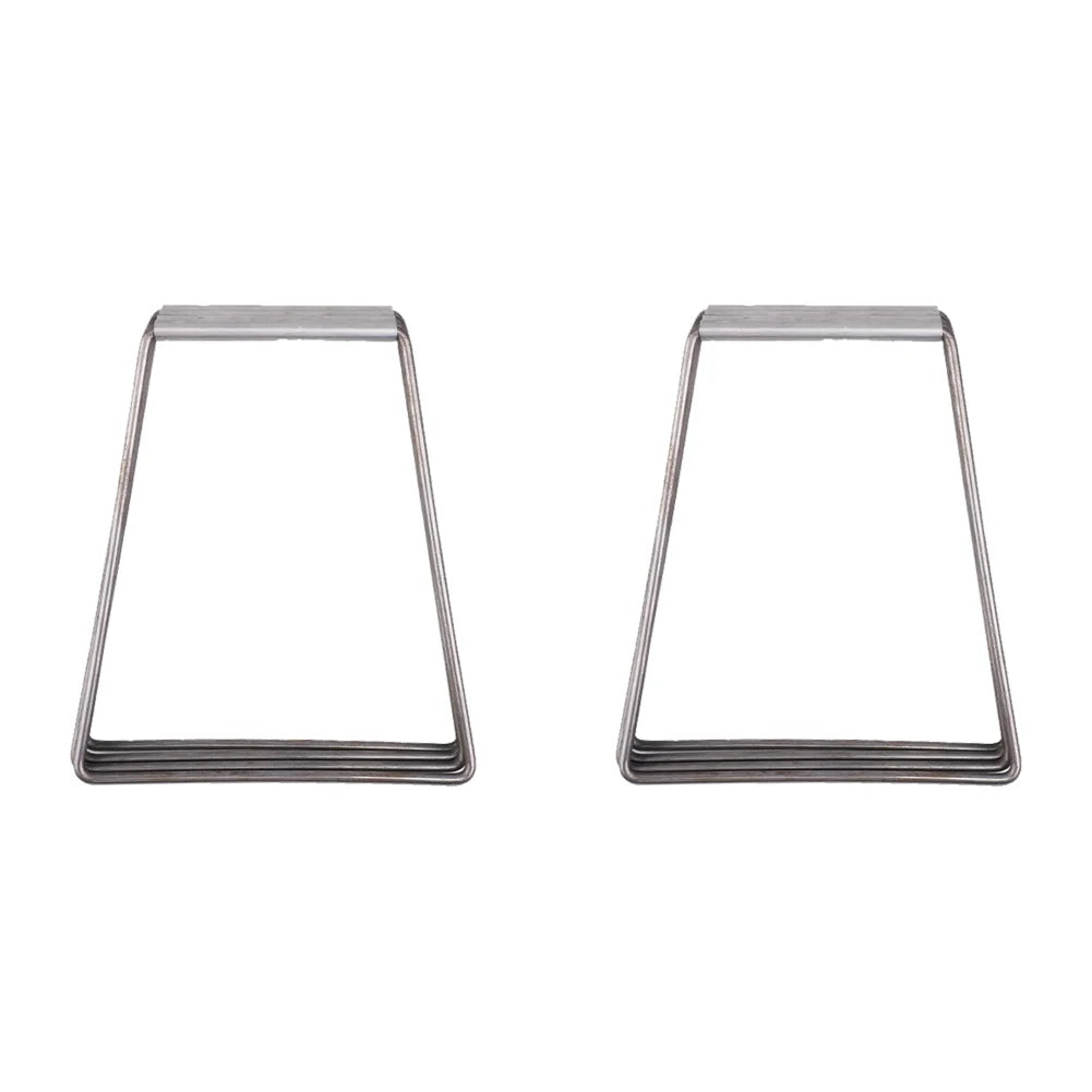 Aluminum Alloy Camping Cooler Stand - Folding Ice Box Holder for Outdoor Adventures (1-2 Pack)