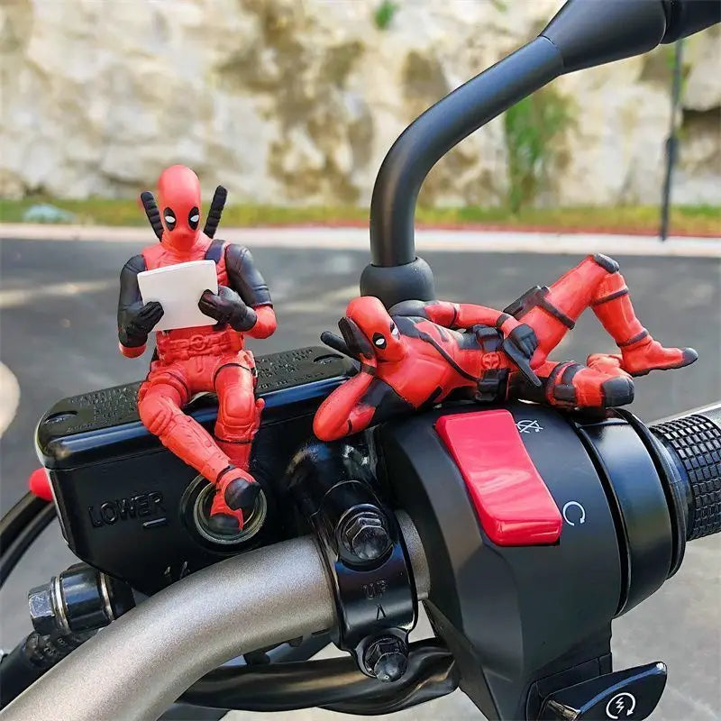 Deadpool Anime Action Figure - Mini Car Dashboard Decoration Pendant Doll Toy Gift