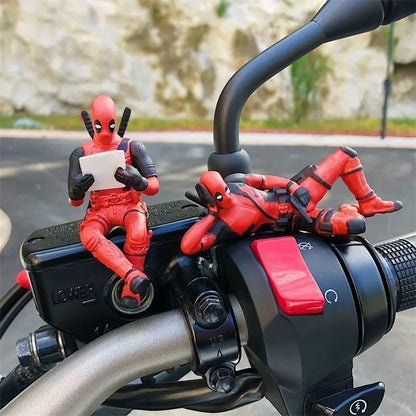 Deadpool Anime Action Figure - Mini Car Dashboard Decoration Pendant Doll Toy Gift
