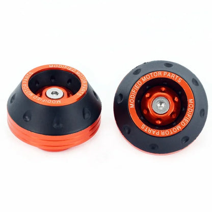 Motorcycle Front Fork Crash Protectors - 2/4Pcs Universal Alloy Wheel Protection Slider Cups for Motocross