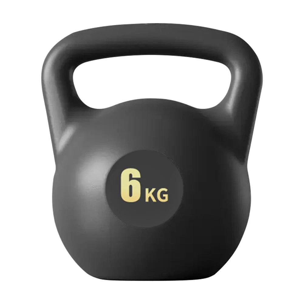 Water-Filled Soft Kettlebell 4/6KG - Anti-Slip Grip Hand Weight for Home Workouts & Muscle Training