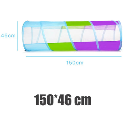Portable Children's Tent - Crawling Tunnel - Beach Toys - Ball Pool - Kids' Pop-up Tent - Indoor Crawling Games - Child Play House - Tents