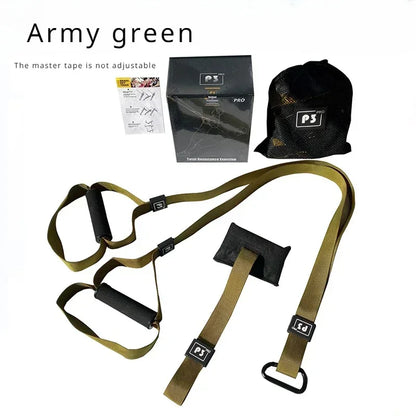 Suspension Training Strap System – Adjustable Full Body Resistance Bands for Strength and Fitness