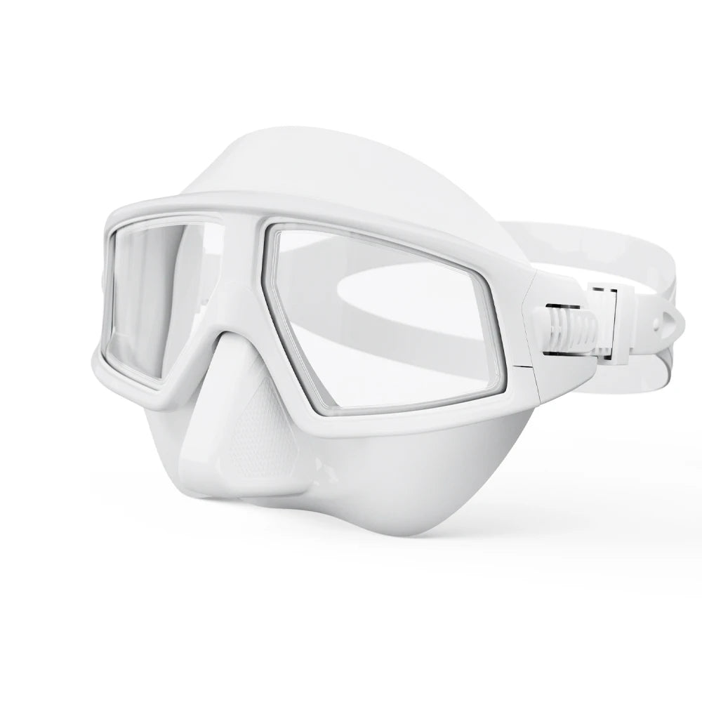 Professional Scuba Diving Mask Set HD Anti-Fog Lens UV Protection Adjustable Snorkeling Swimming Goggles for Adult Divers