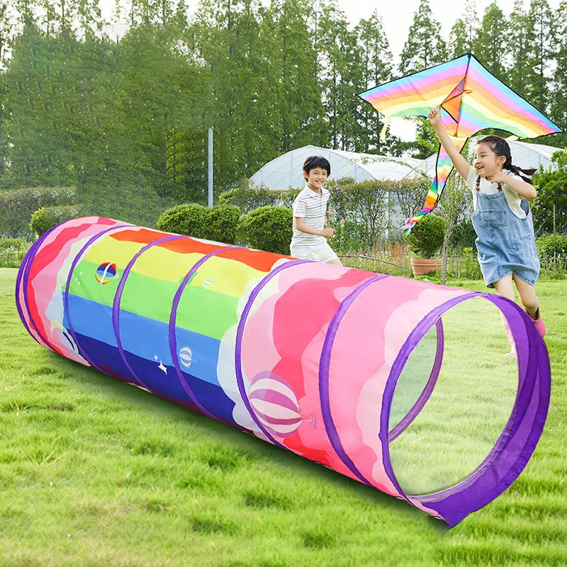 Portable Children's Tent - Crawling Tunnel - Beach Toys - Ball Pool - Kids' Pop-up Tent - Indoor Crawling Games - Child Play House - Tents