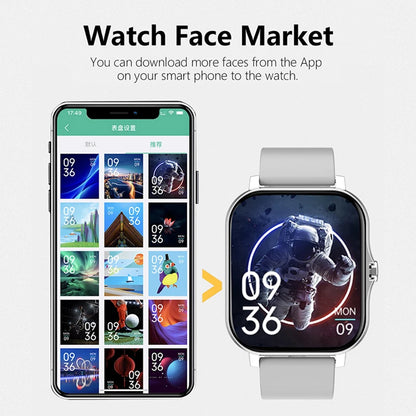 Sport Smart Watch - 1.83" Fitness Tracker with Bluetooth Call, Heart Rate Monitor, GPS & Health Tracking (Men & Women)