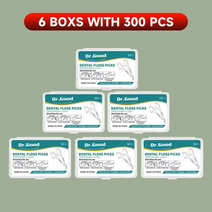Dental Floss Picks - Oral Care Tools (50/150/300/600/1000 PCS Options)