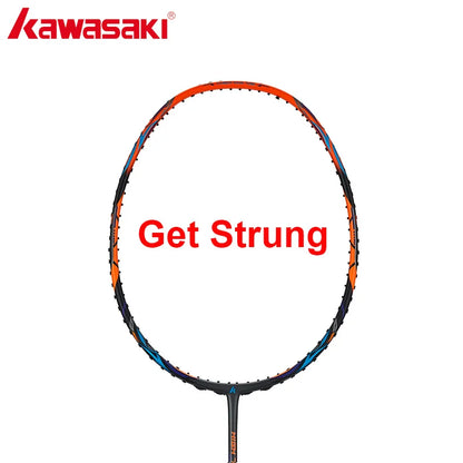 Kawasaki Badminton Racket New Professional HIGH TENSION 35LBS 100% Graphite Badminton Racquet  HIGH TENSION G30 WITH STRUNG