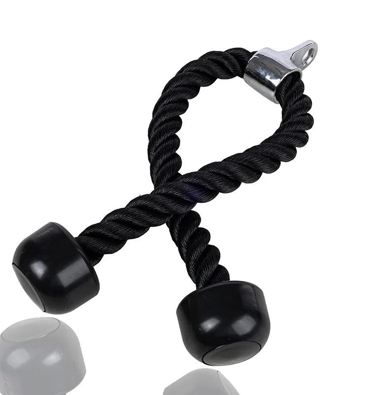 Multifunctional Triceps Rope - 70cm/90cm Cable Pulldown Machine Attachment for Home Gym - Full Body Strength Training for Biceps, Back & Muscle Exercise