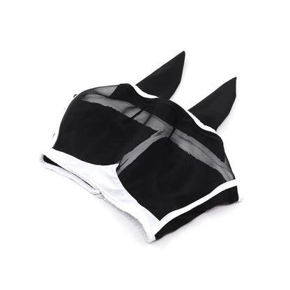 Blue Small Horse Fly Mask - Professional Grade Breathable & Adjustable Protection