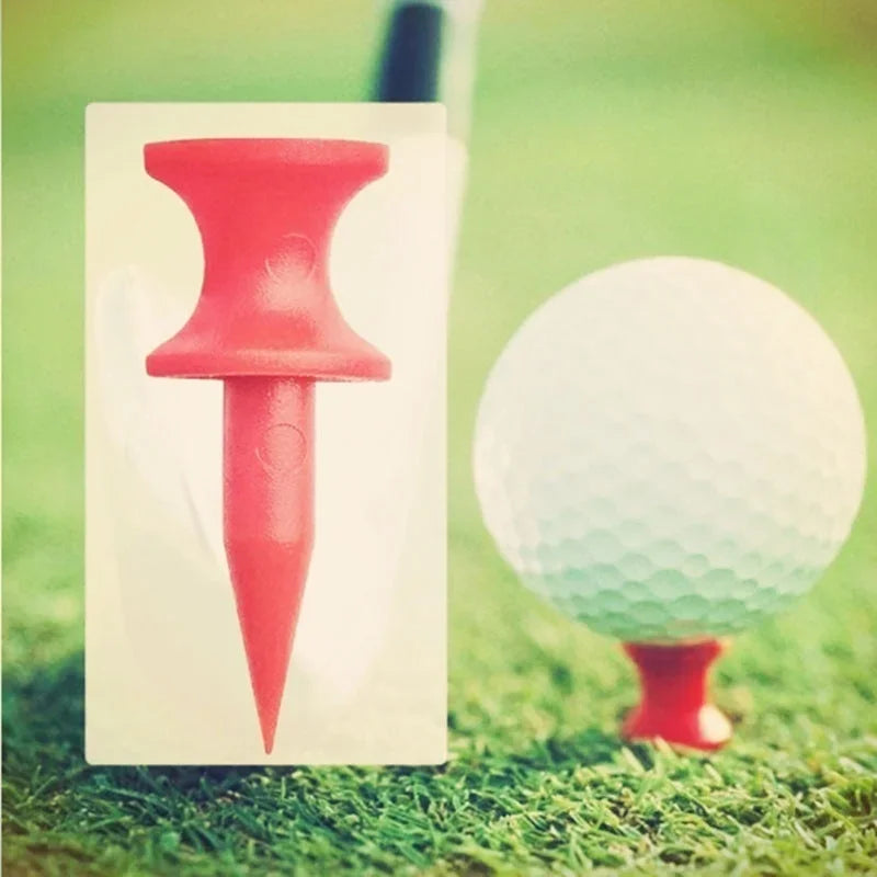 Premium Plastic Golf Tees - 50 Pack, 30mm Height