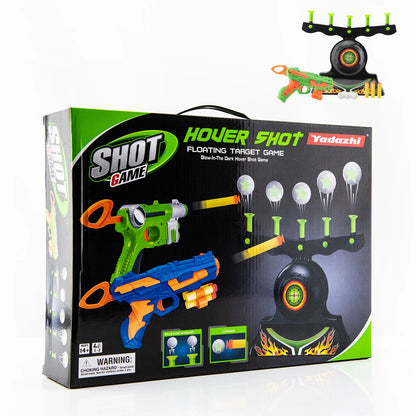 Luminous Electric Floating Target Shooting Set - Soft Foam Competition Game for Kids
