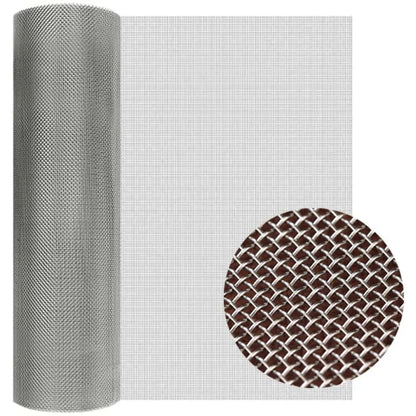 304 Stainless Steel Mesh Screen - 30 Mesh Woven Metal with 0.07mm Holes for Ventilation, Windows & Filters