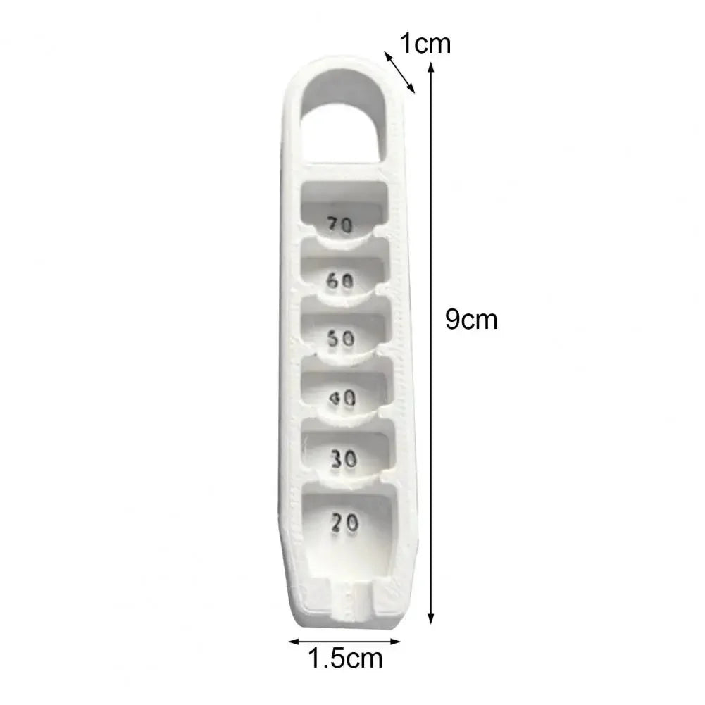 Adjustable Golf Tee Height Regulator - Portable Tee Stand with 20-70mm Precision Positioning - Essential Golf Training Tool