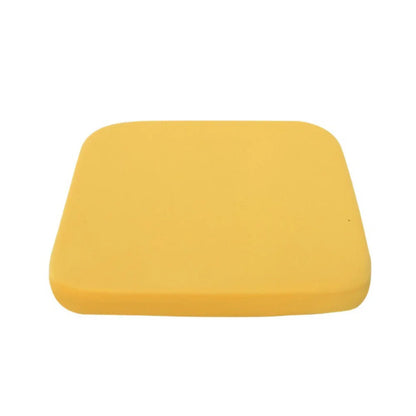 Elastic Memory Foam Seat Cushion - Soft Bounce-Back Design with Breathable Cover - Removable Washable Pad for Office & Long Sitting