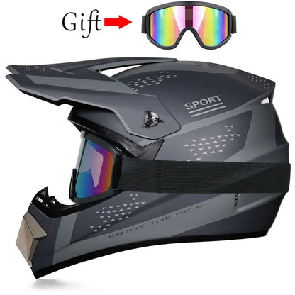 Children's Off-Road Motorcycle Helmet - Downhill AM DH Cross Bike Motocross Helmet