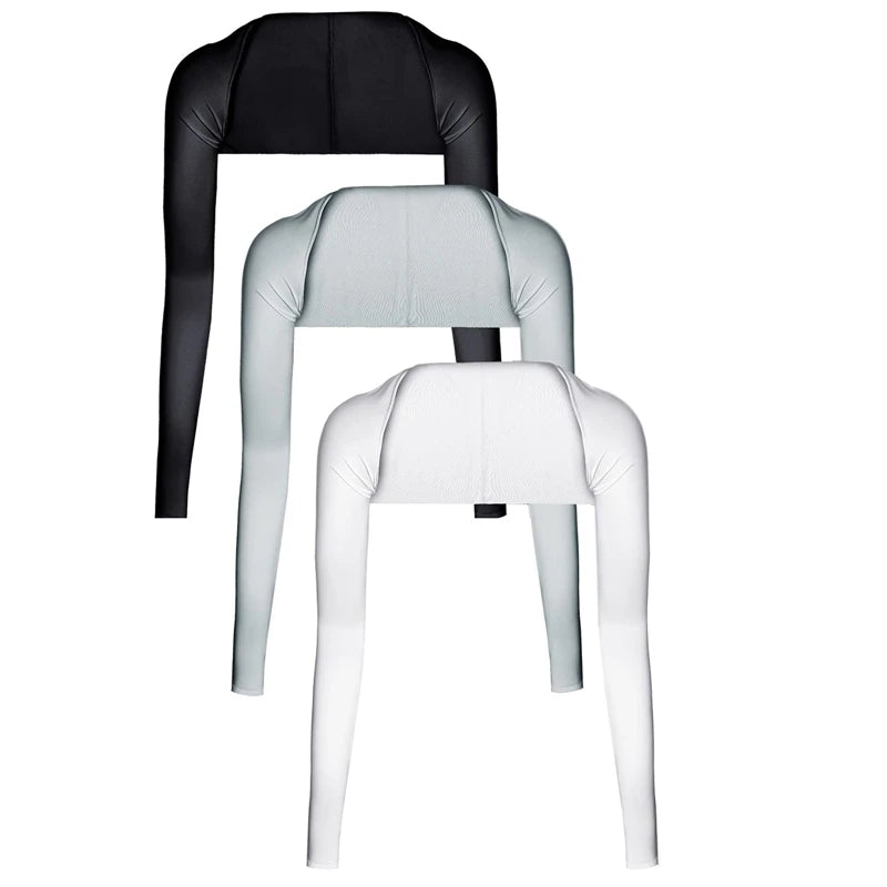 Ice Silk Arm Sleeves - Ultra-Thin Breathable Long Gloves with UV Sun Protection for Outdoor Sports