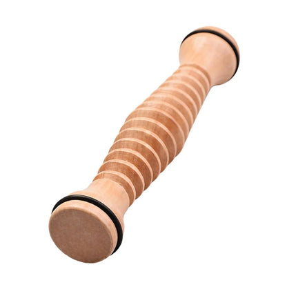 Wooden Foot Massage Roller - Acupressure Relief for Plantar Fasciitis & Foot Pain