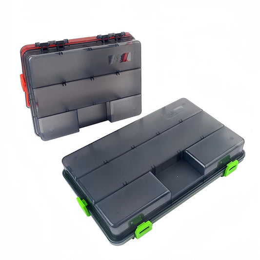 Premium Large Capacity Fishing Tackle Storage Box - Complete Fishing Accessories Organizer with Hook, Lure & Bait Compartments for Carp Fishing Equipment