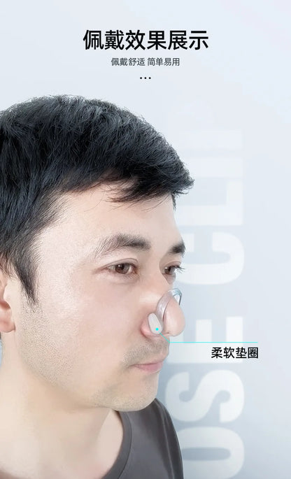 Professional Waterproof Silicone Nose Clip - Anti-Slip Swimming & Diving Nose Plug for Aquatic Sports Protection