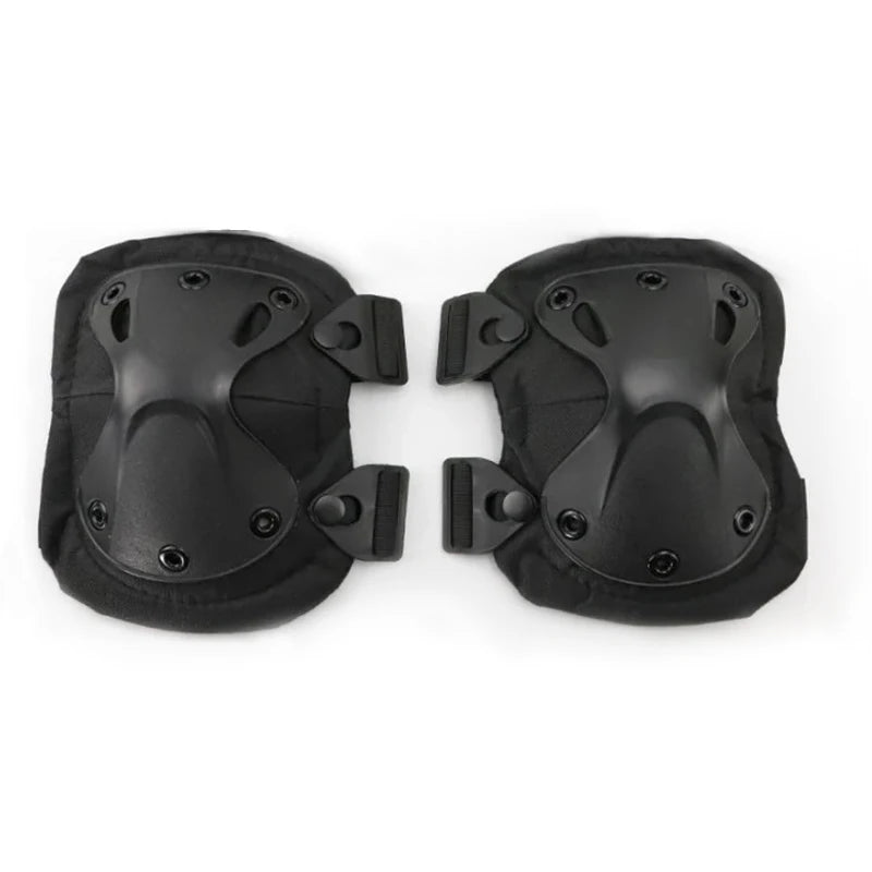 4-Piece Tactical Protective Gear Set - Knee & Elbow Pads for Outdoor Sports, Cycling, Mountaineering & Hiking