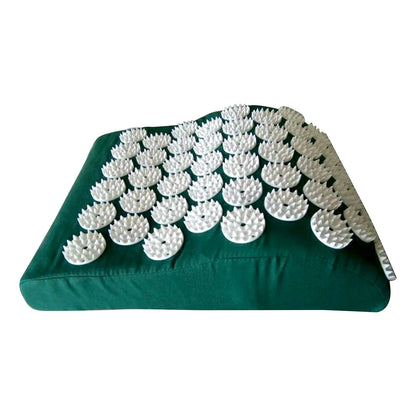 Rectangle Acupressure Back Pillow - Large Touchpoints for Lower Back Pain Relief, Washable Stress Relief Cushion