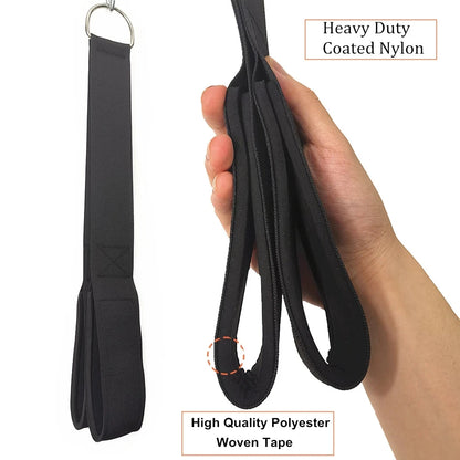 Heavy Duty Cable Attachment Rope - Biceps Triceps Pulldown Strap for Weight Lifting & Bodybuilding Training