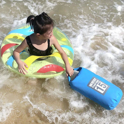 Waterproof Dry Bag Set - 5L/10L/15L/20L/30L PVC Storage Sacks for Kayaking, Canoeing, Rafting & Swimming Adventures