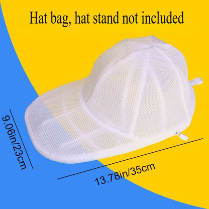 Baseball Cap Washing Machine Cleaner Cage with Mesh Bag