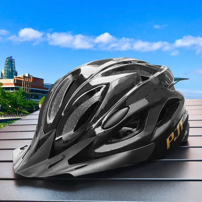 PMT Cycling Helmet - Lightweight Hollow Design with Comfort Lining, Safety Head Protection for Men & Women MTB Bicycle Riding