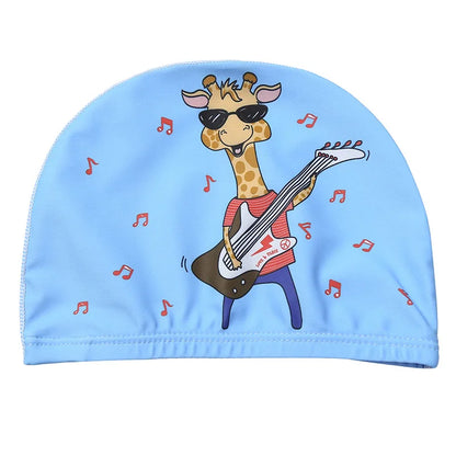 Professional Cartoon Swimming Cap for Kids