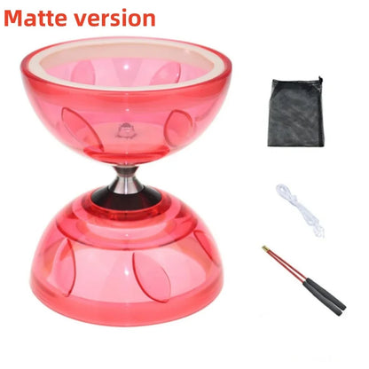 Diabolo Chinese Yoyo Set - Portable Fitness Gear for Agility Exercise (Adults, Kids & Elderly - Indoor/Outdoor)