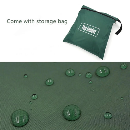 Waterproof Camping Tarp - 3500mm PU Coated 190T Polyester Sun Shelter with UV Protection - Multiple Sizes Available