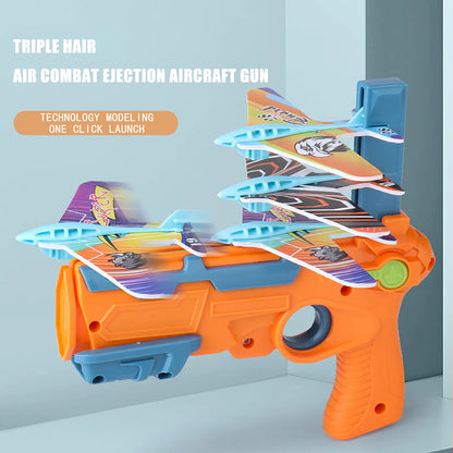 Professional Airplane Launcher - Bubble Catapult with 6 Small Planes