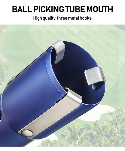 Aluminum Golf Ball Picker Tube - No-Bend Ball Catcher & Collector for Practice & Training Accessories