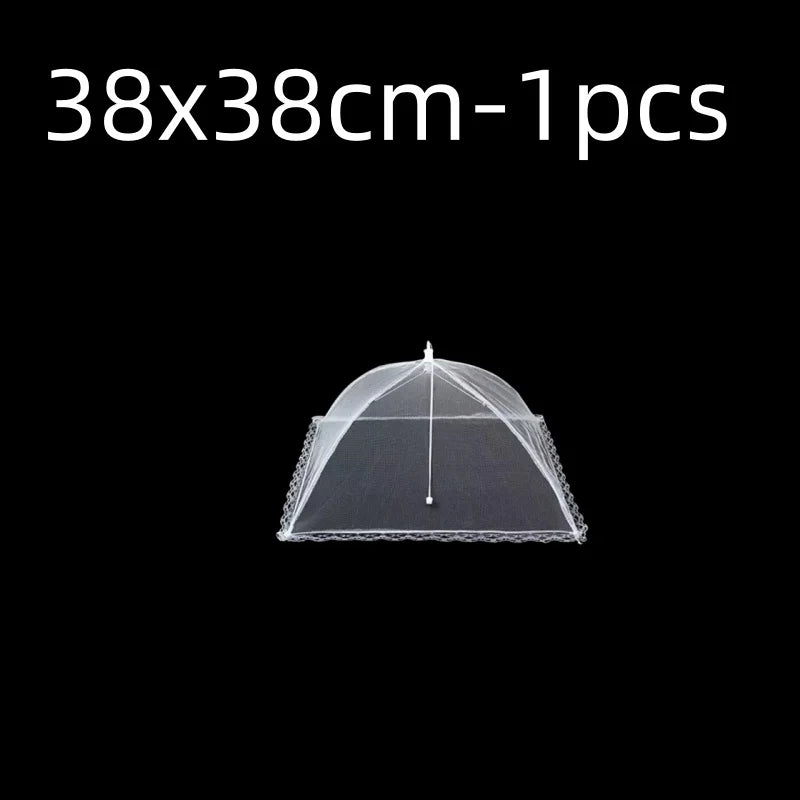 Foldable Mesh Food Cover - Pop-Up Umbrella Style Protector