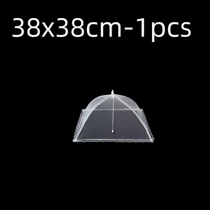 Foldable Mesh Food Cover - Pop-Up Umbrella Style Protector