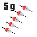 Premium Fishing Float Set - 5 Pieces, 8 Size Options, High Quality
