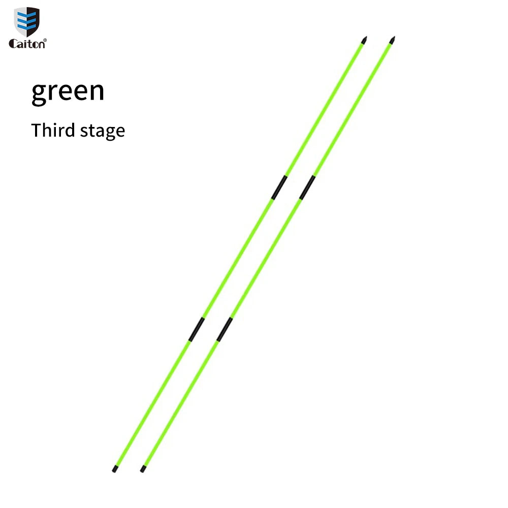 Golf Alignment Sticks 2-Pack - 48" Foldable Practice Rods for Portable Training