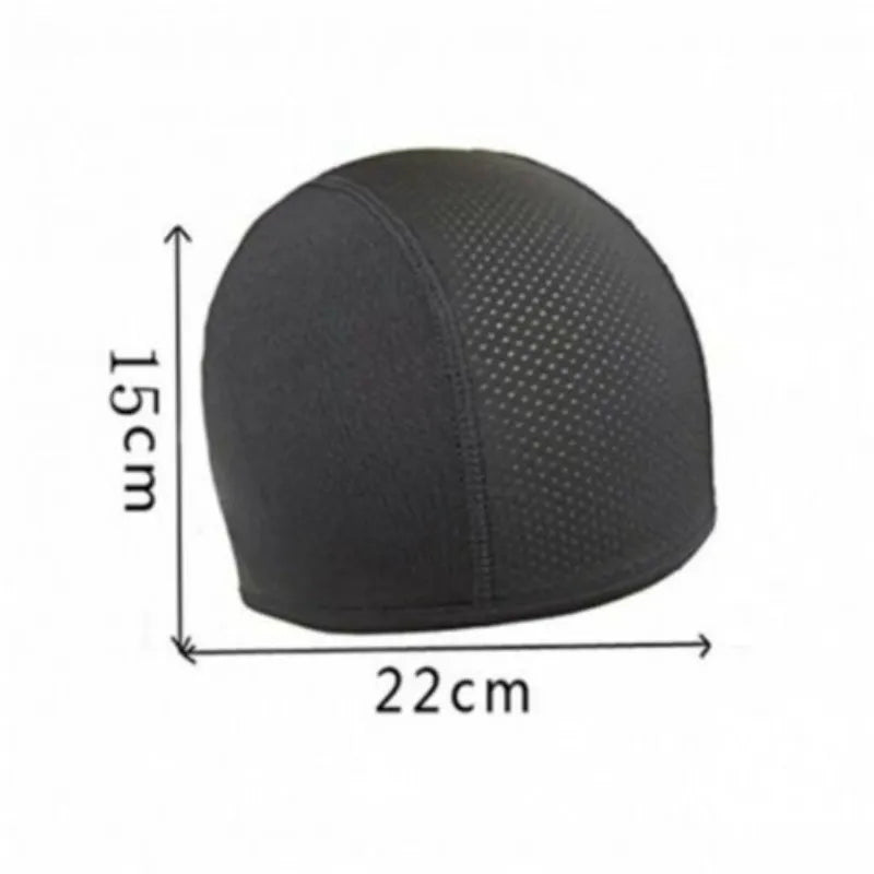 Quick-Dry Breathable Motorcycle Helmet Inner Cap - Racing Beanie Hat for Motocross (1-2 Pack)