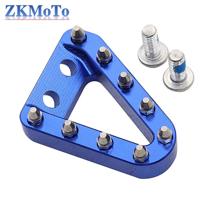 CNC Aluminum Rear Brake Pedal Step Plate Tip - Compatible with KTM SX/SXF/EXC/EXCF/XC/XCF/XCW/XCFW and Husqvarna TC/TE (2008-2016)