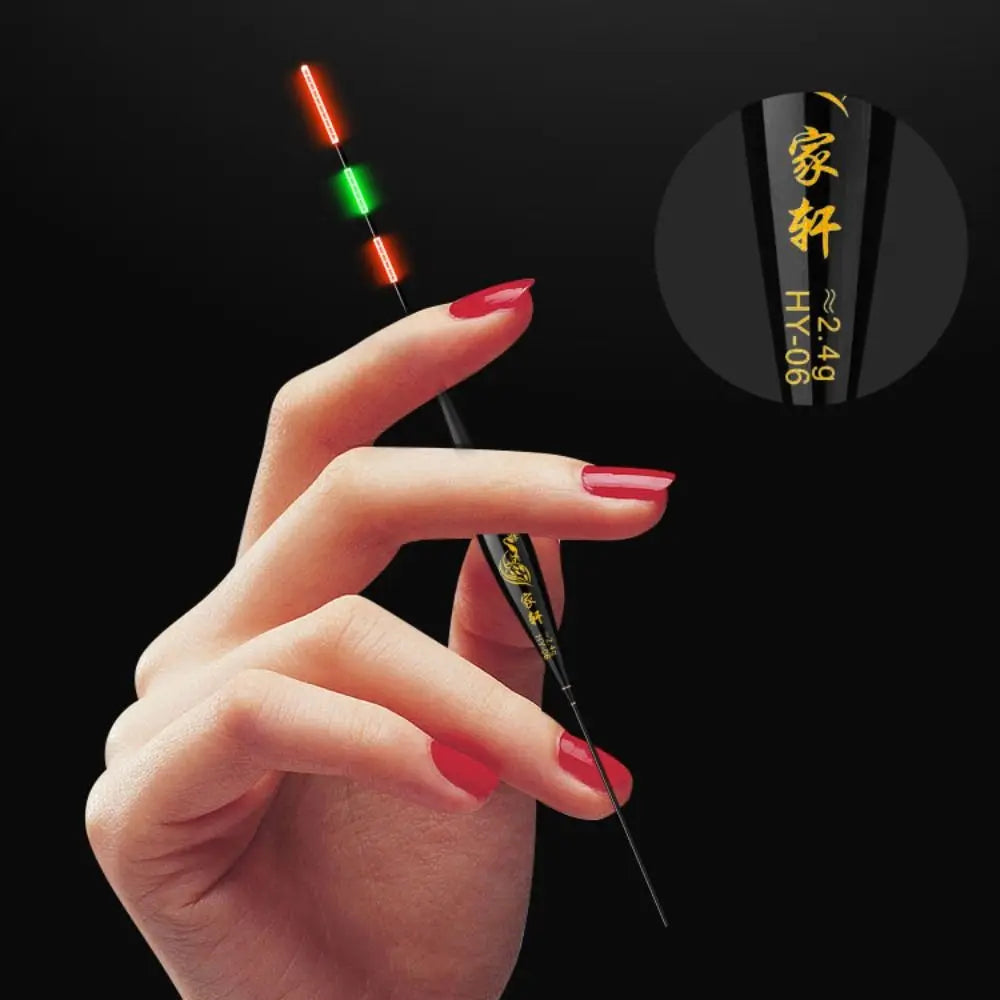 LED Fishing Float with Gravity Sensor - Night Fishing Strobe Light with Long Tail and High Sensitivity Buoy