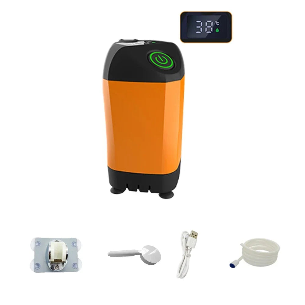 Portable Rechargeable Electric Shower Pump 2026 – USB Powered Waterproof for Outdoor Camping Beach Hiking Pet Bath Car Wash