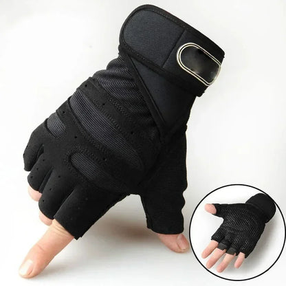 Half-Finger Performance Training Gloves with Wrist Support